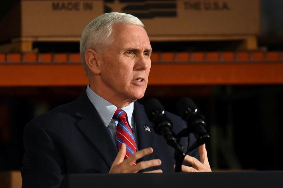Phó Tổng thống Mỹ sắp công du 4 nước châu Á - 1
Phó Tổng thống Mỹ Mike Pence. (Ảnh: Reuters)