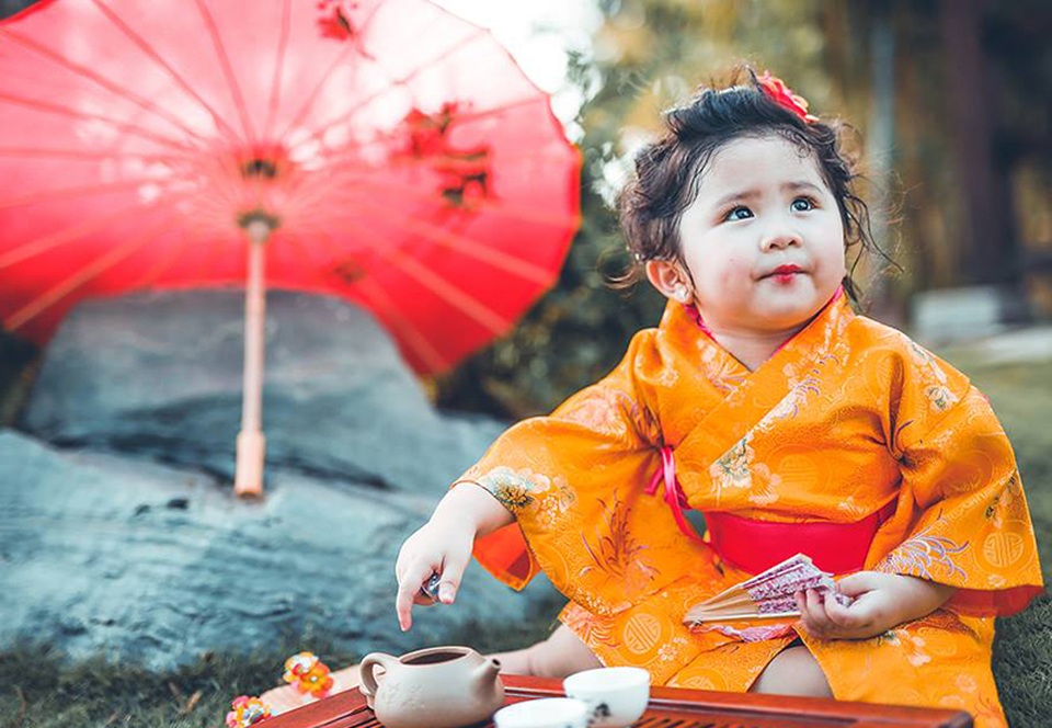 Mimi đáng yêu trong hình tượng cô bé Nhật Bản - 3 Trên mạng xã hội, Mimi có hàng ngàn fans.