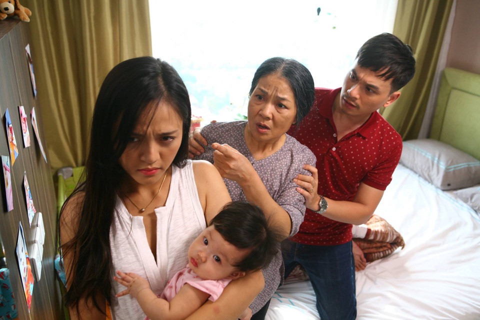 Tiết lộ về nhân vật mẹ chồng khổ sở trong “Sống chung với mẹ chồng” - 1 Nghệ sỹ Minh Phương vai bà Điều trong Sống chung với mẹ chồng.