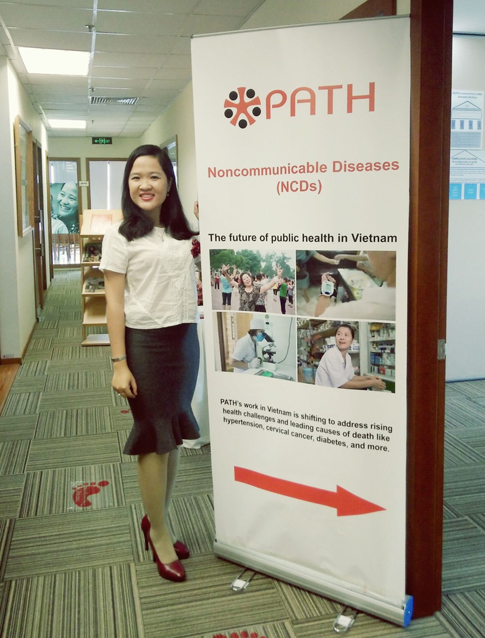 Cô gái 8X với ước mơ là trưởng đại diện người Việt đầu tiên của UNICEF Việt Nam - 3
Minh Châu tại lễ kỷ niệm 35 năm PATH có mặt tại Việt Nam