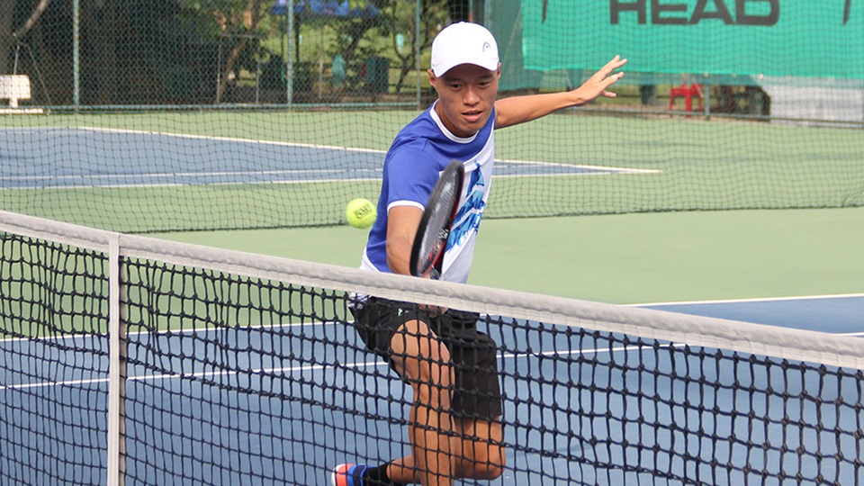 Chuẩn bị cho Davis Cup, đội tuyển quần vợt Việt Nam tập mùng 3 Tết - 5 Phạm Minh Tuấn