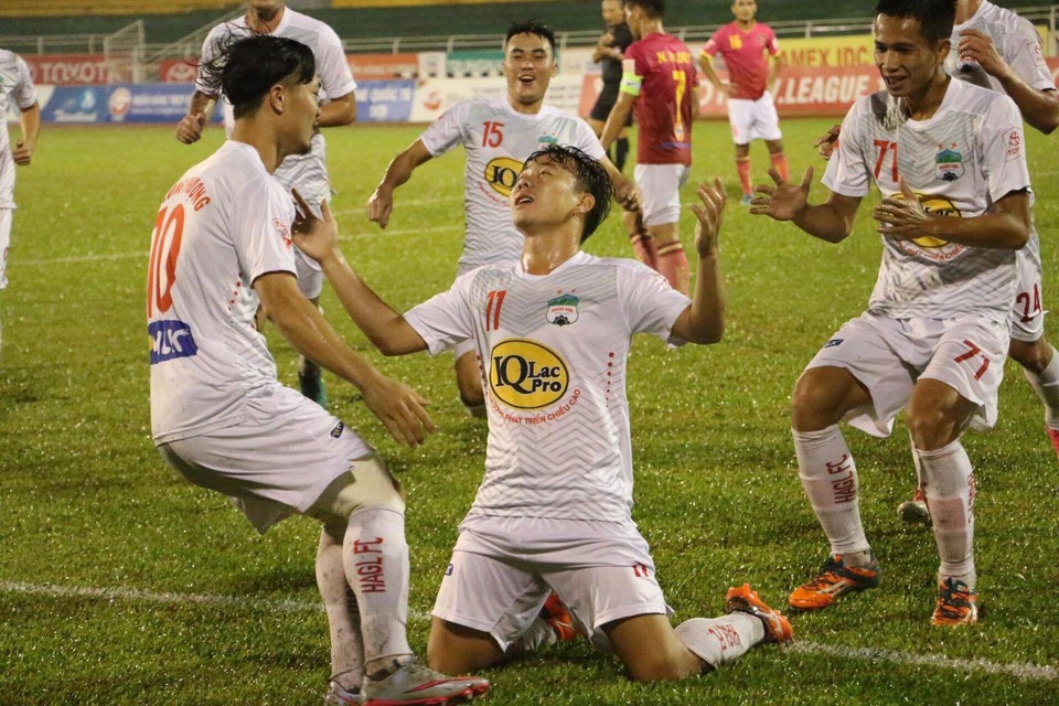 Những cầu thủ nội ấn tượng nhất V-League 2017 - 2 Minh Vương là gương mặt cũ mà mới của HA Gia Lai (ảnh: Nguyễn Đình)