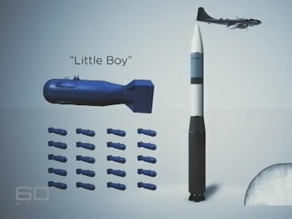 Bên trong hầm chứa tên lửa hạt nhân của Mỹ “đã khóa và lên nòng” - 2
Tên lửa Minuteman III của Mỹ (Ảnh: Channel Nine)