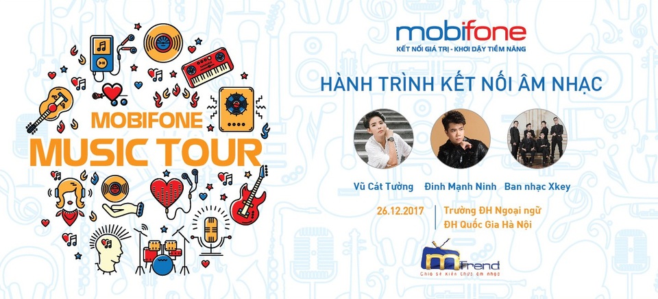 Hào hứng với Hành trình kết nối âm nhạc MobiFone - 1 Hào hứng với Hành trình kết nối âm nhạc MobiFone - 1