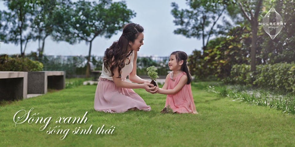 Mulberry Lane - Liên tục nâng cấp dịch vụ sau bàn giao - 5 Khoảng sân vườn rộng gần 2000m2 trên tầng 6 của dự án Mulberry Lane với rất nhiều cây xanh