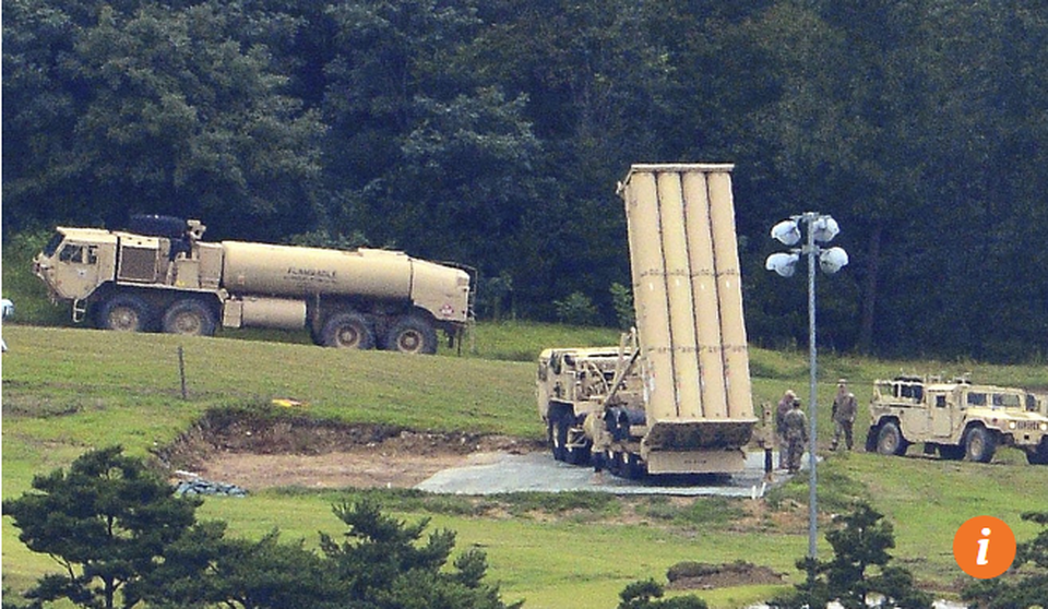 Các phương án quân sự Mỹ có thể áp dụng với Triều Tiên - 2 Hệ thống THAAD của Mỹ tại Hàn Quốc (Ảnh: AFP)