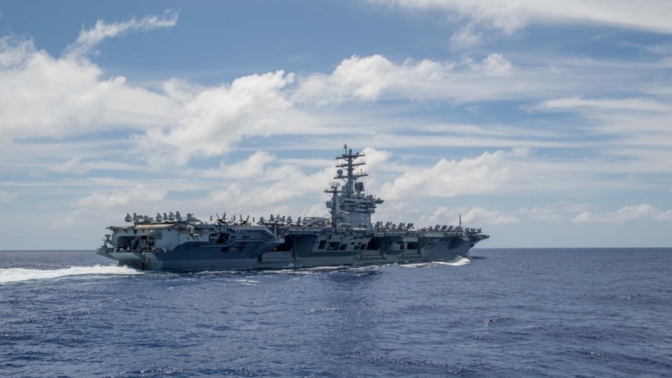 
Tàu sân bay USS Nimitz của Mỹ (Ảnh: AFP)
