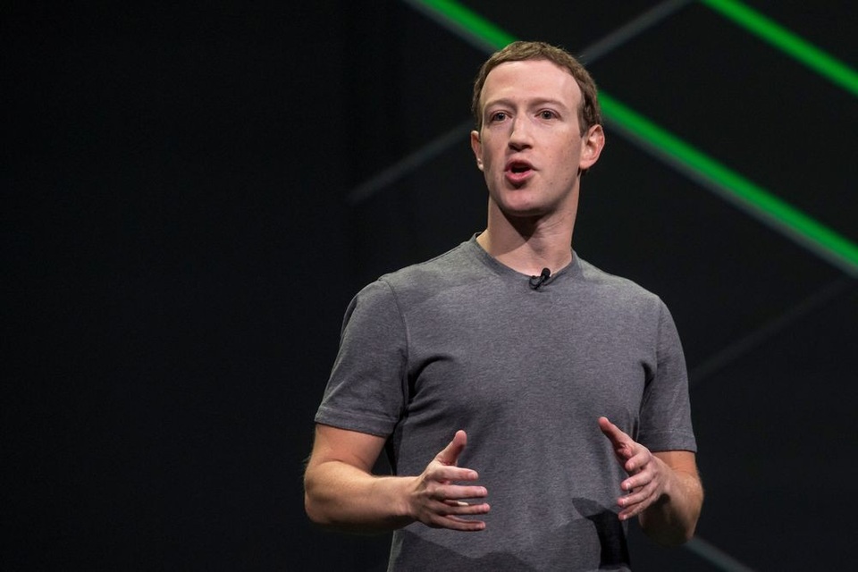 Các tỷ phú công nghệ mất 7,6 tỷ USD trong một ngày - 1 Tỷ phú Mark Zuckerberg mất 2,9 tỷ USD trong ngày hôm qua. (Nguồn: David Paul Morris/Bloomberg)