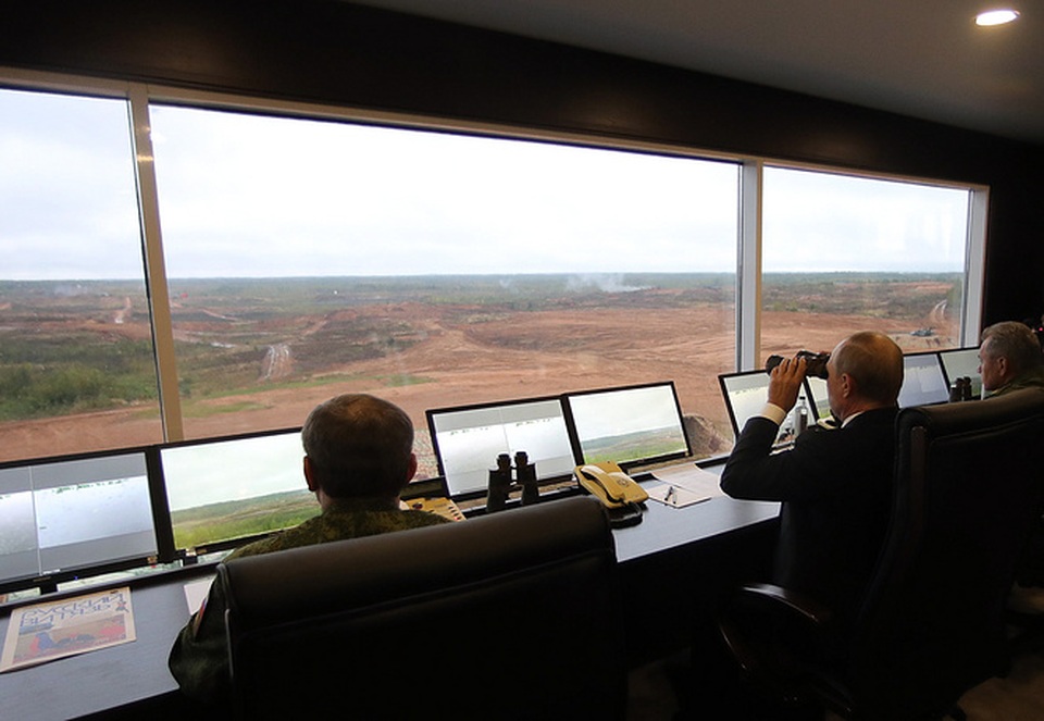 Tập trận Zapad-2017 kéo dài từ ngày 14-20/9 tại một số địa điểm ở cả Nga và Belarus với sự tham gia của khoảng 12.700 binh sĩ hai nước. (Ảnh: TASS)