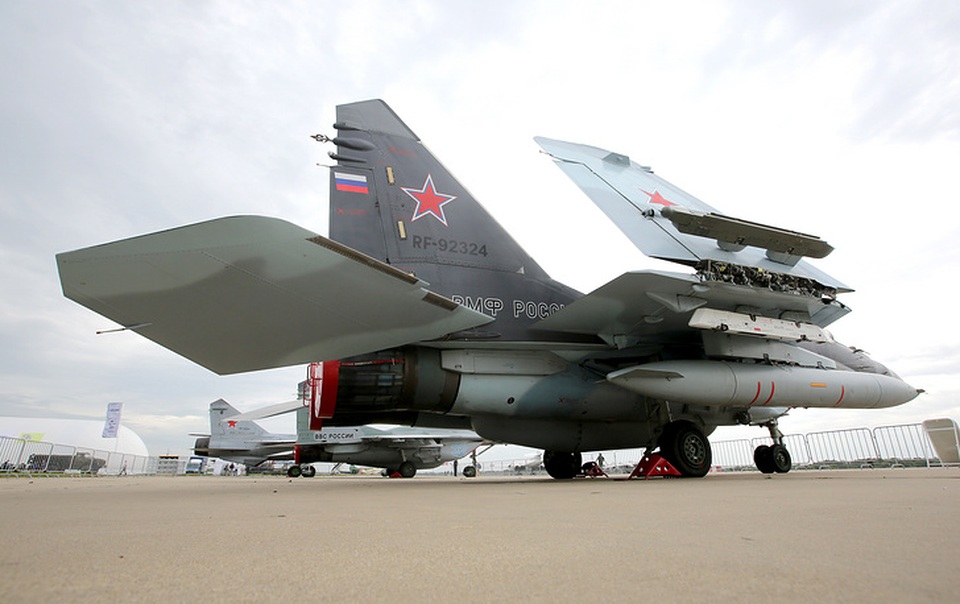 Dàn khí tài hiện đại của Nga tại triển lãm quân sự - 6 Máy bay chiến đấu MiG-29K