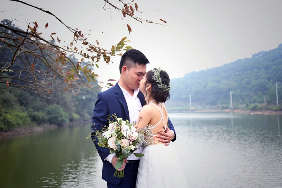 Hé lộ ảnh cưới lãng mạn của “búp bê thể dục” Ngân Thương - 10 Hé lộ ảnh cưới lãng mạn của “búp bê thể dục” Ngân Thương - 10