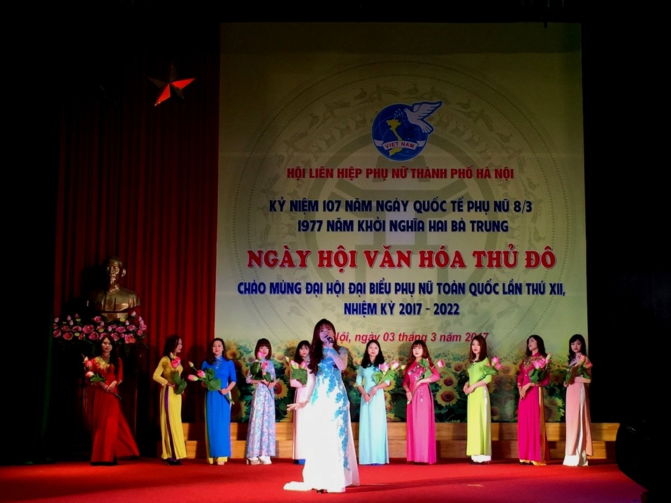 Ngày hội Văn hoá phụ nữ Thủ đô 2017 tôn vinh áo dài truyền thống - 7 Ngày hội Văn hoá phụ nữ Thủ đô 2017 tôn vinh áo dài truyền thống - 7