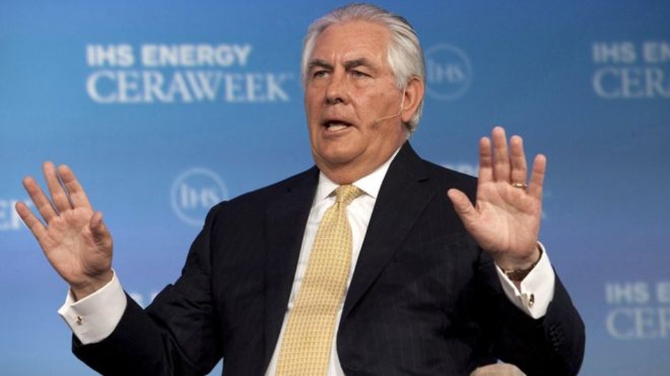 Mỹ tuyên bố sẵn sàng đàm phán với Triều Tiên - 1 Ngoại trưởng Rex Tillerson (Ảnh: Reuters)
