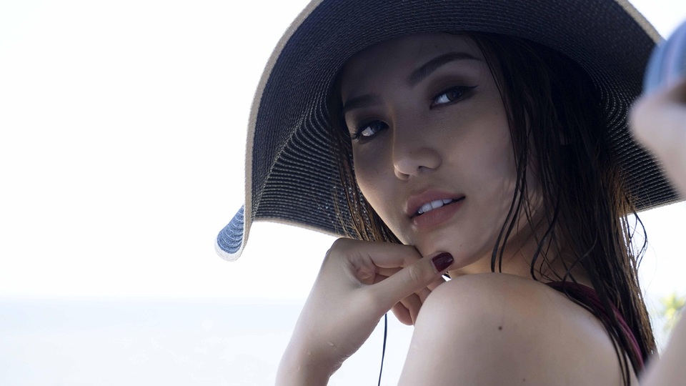 Mới đây, Ngọc Duyên đã có buổi chụp ảnh trong trang phục áo tắm tại bãi biển Vũng Tàu.