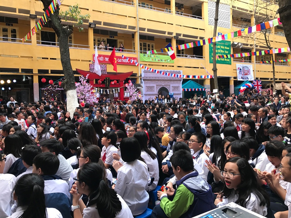 Rực rỡ sắc màu trong Ngày hội Ngôn ngữ THCS Ngô Sĩ Liên - 5
Ngày hội thu hút rất đông học sinh tham gia