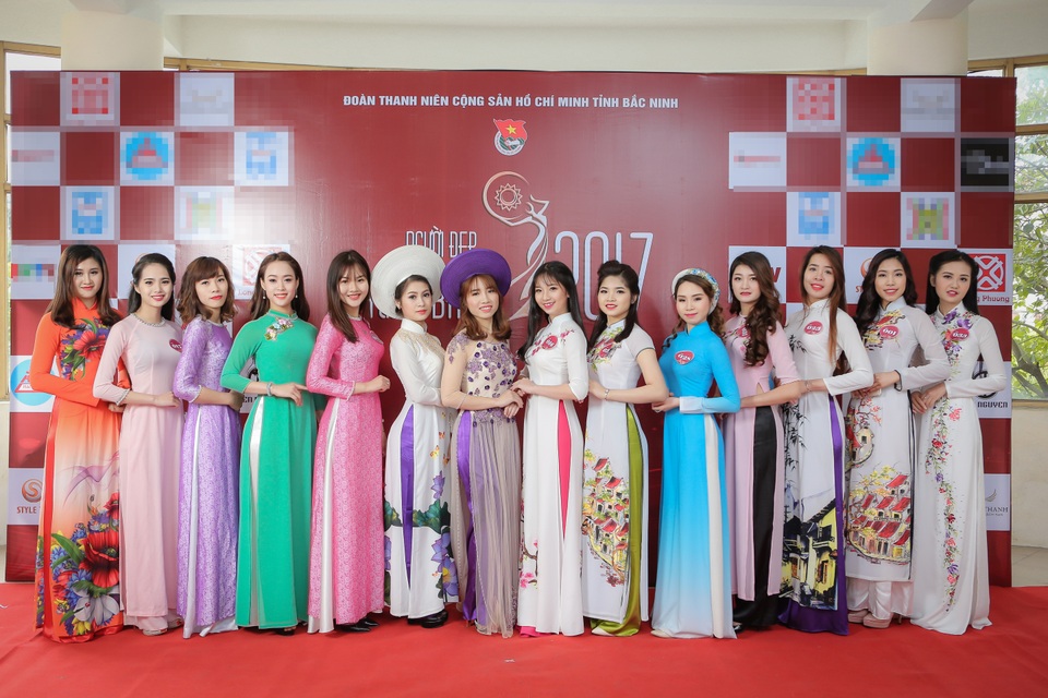 Á hậu Tú Anh, NTK Đức Hùng làm giám khảo “Người đẹp Kinh Bắc 2017” - 3 Một số gương mặt đại diện 30 gương mặt sẽ bước vào vòng Chung kết.