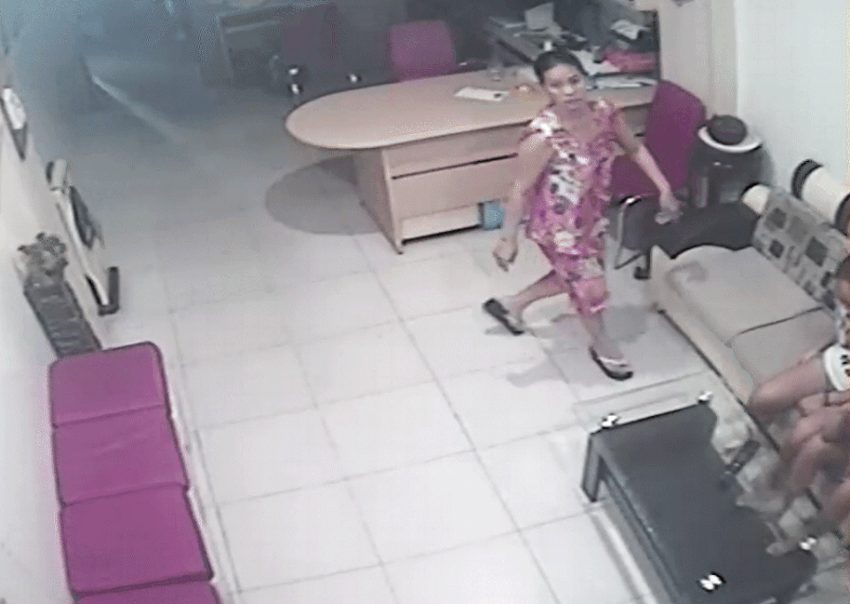 Hình ảnh người giúp việc liên quan đến vụ trộm tài sản