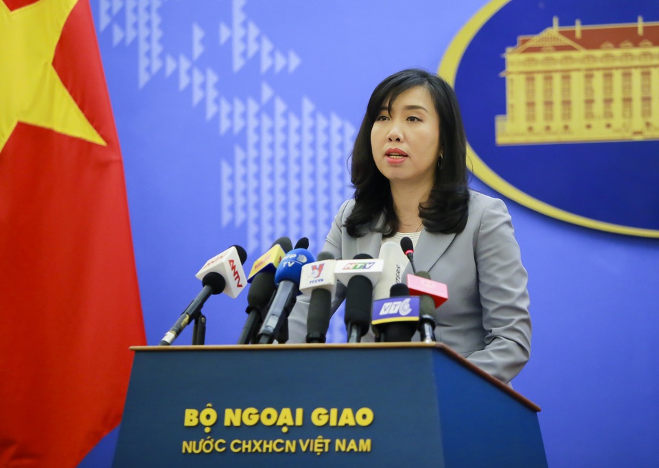 Bà Lê Thị Thu Hằng - Người phát ngôn Bộ Ngoại giao Việt Nam