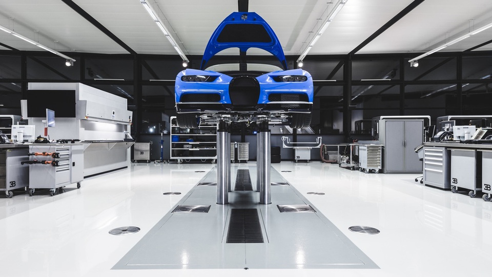 Bên trong nhà máy lắp ráp siêu xe Bugatti Chiron - 10 Bên trong nhà máy lắp ráp siêu xe Bugatti Chiron - 10