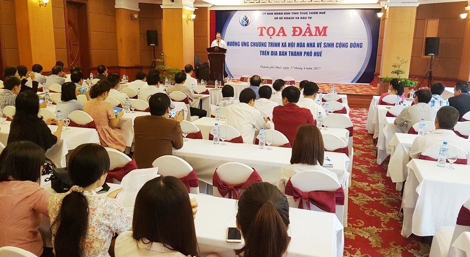 Hơn 50 điểm du lịch, kinh doanh ở Huế cho du khách đi vệ sinh miễn phí - 3 Ông Nguyễn Dung, Phó Chủ tịch UBND tỉnh Thừa Thiên Huế phát biểu chỉ đạo tại buổi Tọa đàm Hưởng ứng chương trình xã hội hóa Nhà vệ sinh cộng đồng trên địa bàn TP Huế