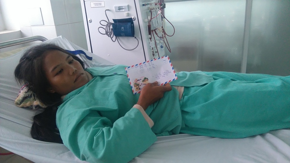 
Ngày 27 Tết, chị Điệp vẫn nằm chạy thận nhân tạo tại Bệnh viện
