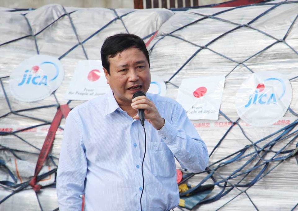 Nhật Bản hỗ trợ khẩn cấp cho vùng thiệt hại thiên tai ở Yên Bái, Hòa Bình - 3 Ông Trần Quang Hoài: “Đây là sự giúp đỡ hết sức kịp thời thể hiện tình cảm và sự hợp tác chặt chẽ của Chính phủ Nhật Bản đối với Việt Nam....