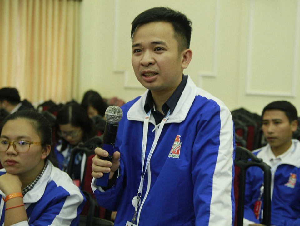 Hoạt động Đoàn ở Liên bang Nga có gì khác lạ? - 2
Đại biểu Nguyễn Như Bảo nêu ý kiến trong diễn đàn “Tuổi trẻ Việt Nam học tập, rèn luyện, sáng tạo vì ngày mai phát triển”