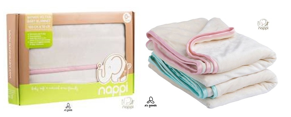 Chăn sợi tre giúp mẹ an tâm, bé yêu ngon giấc - 4
Chăn sợi tre Nappi với chất liệu 100% sợi tre phủ nhung vô cùng mềm mại, không xổ lông hay rút sợi