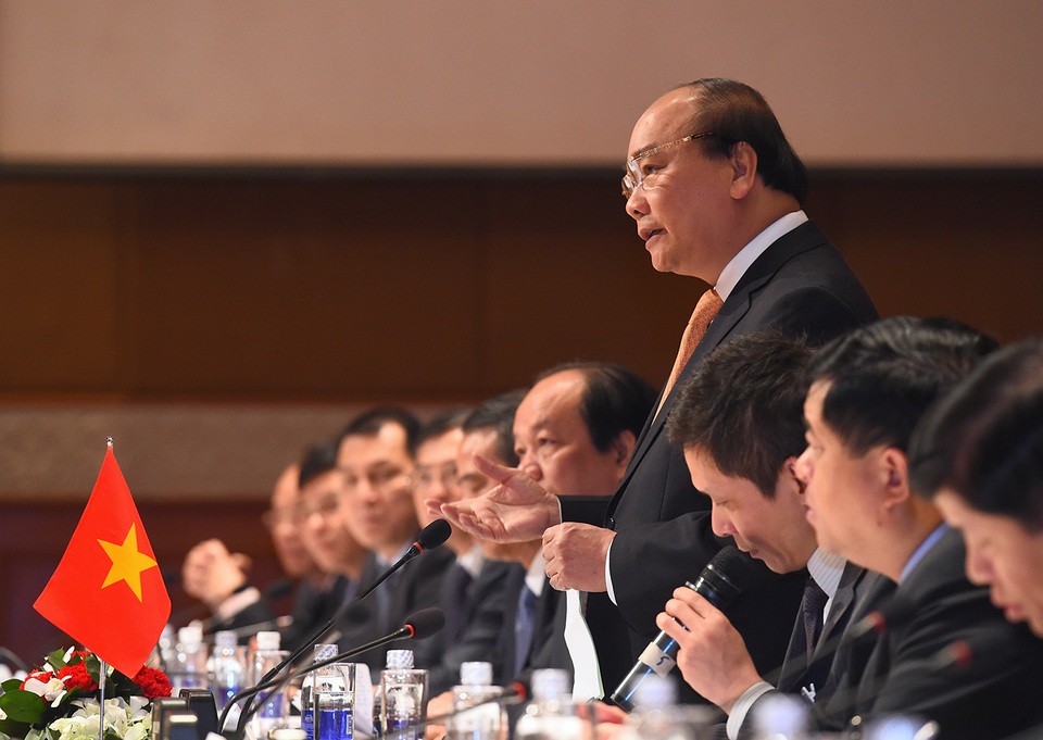 Thủ tướng bày tỏ mong muốn Nhật Bản sẽ là nhà đầu tư lớn nhất vào Việt Nam.