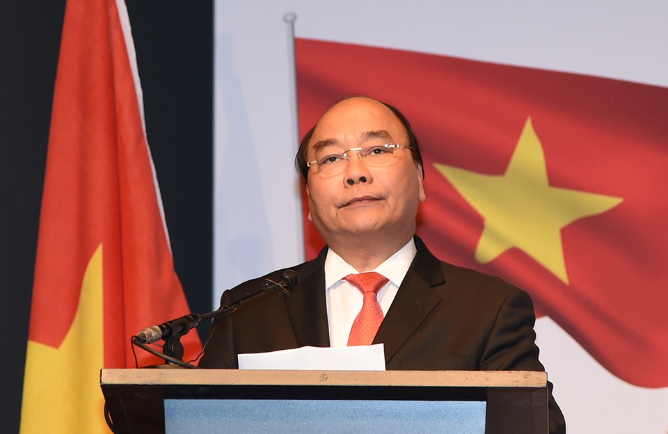 “Việt Nam đủ màu mỡ tạo nên những doanh nghiệp hàng đầu châu Á” - 1 Thủ tướng phát biểu tại Diễn đàn doanh nghiệp Việt Nam - Hà Lan (ảnh: VGP)