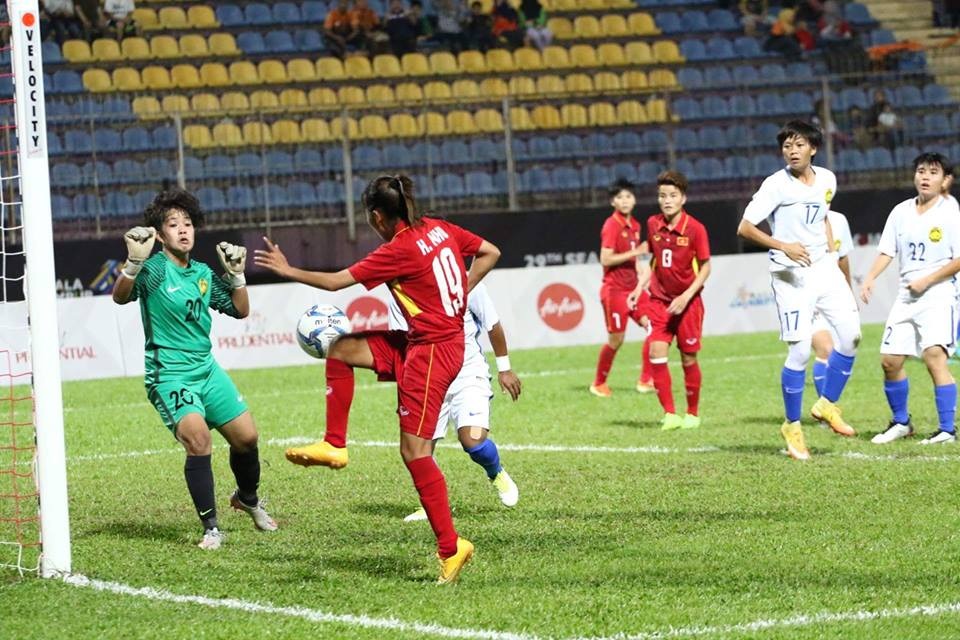 Hạ Malaysia 6-0, đội tuyển nữ Việt Nam giành HCV SEA Games 29 - 9 Hạ Malaysia 6-0, đội tuyển nữ Việt Nam giành HCV SEA Games 29 - 9