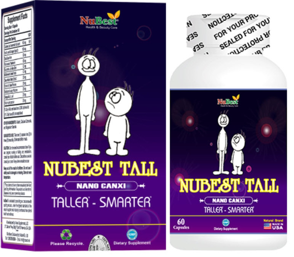 Bao lâu nữa người Việt cao đủ chuẩn? - 3
Chứng nhận: Thực phẩm hỗ trợ phát triển chiều cao NUBEST TALL đã được FDA Hoa Kỳ (Cục quản lý Thực phẩm & Dược phẩm Hoa Kỳ) cấp phép lưu hành tự do tại Mỹ, số: RZH3-S54Y và được Cục An Toàn Thực Phẩm - Bộ Y Tế cấp giấy xác nhận công bố lưu hành trên toàn quốc, giấy phép mới nhất số: 3309/2017/ATTP-XNCB.