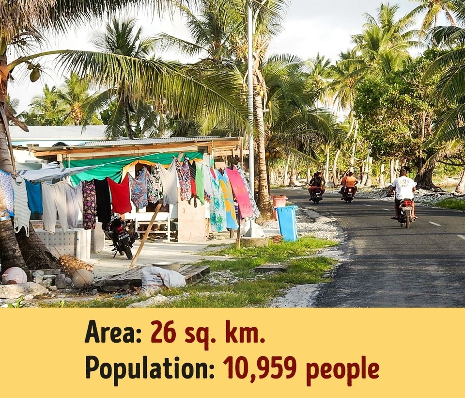 Tuvalu còn được biết với tên quần đảo Ellice, là một đảo quốc thuộc vùng phía Nam Thái Bình Dương, nằm giữa Hawaii và Australia. Diện tích Tuvalu bao gồm các đảo đá ngầm và san hô, và vùng rừng rậm chỉ rộng khoảng 26 km². Đây cũng là một trong những quốc gia nhỏ và nghèo nhất thế giới. Tổng dân số đạt 10.959 người.