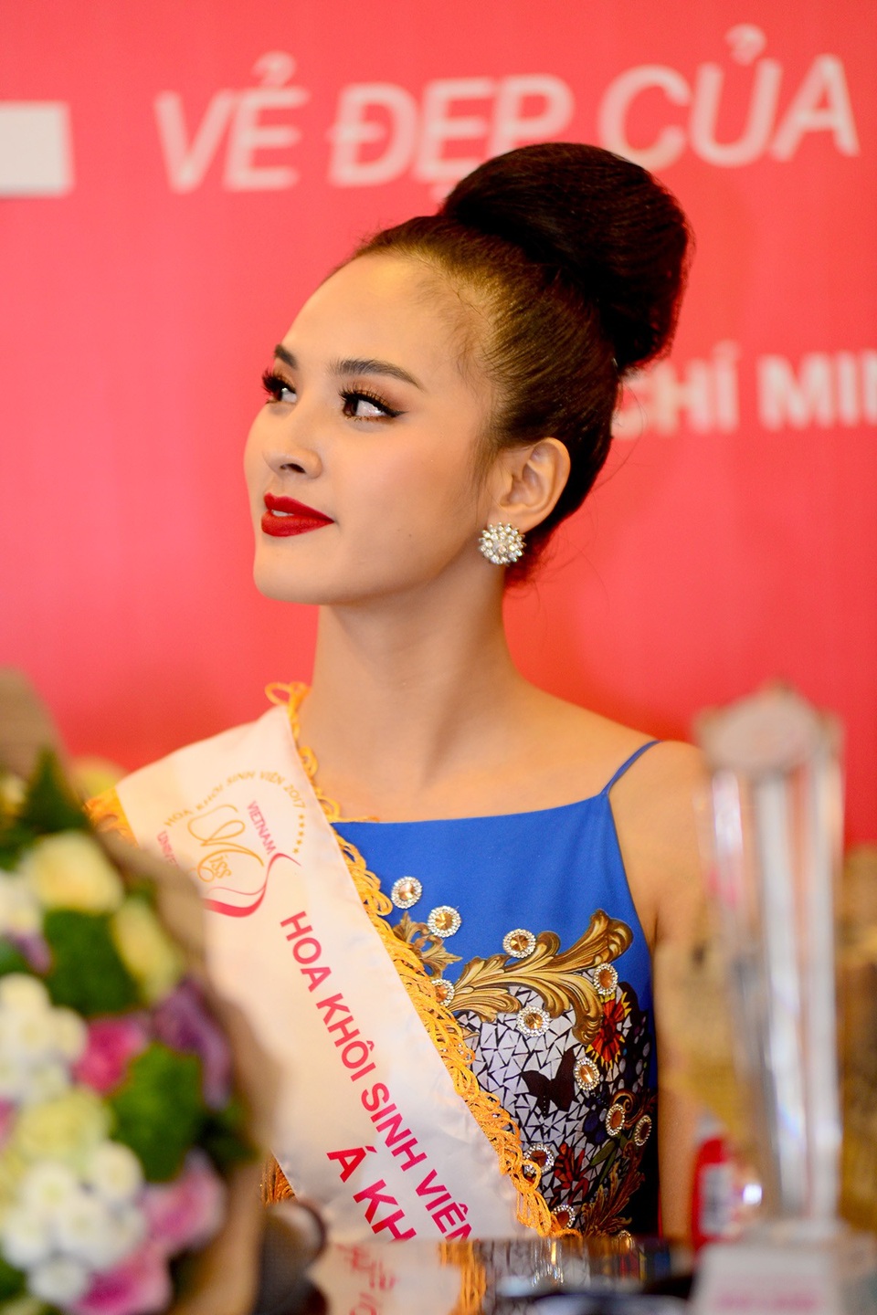 Bí quyết “bắn tiếng Anh như gió” của Á khôi 1 Sinh viên Việt Nam 2017 - 6 Vẻ đẹp sắc sảo của Á khôi 1 Hoa khôi Sinh viên Việt Nam 2017