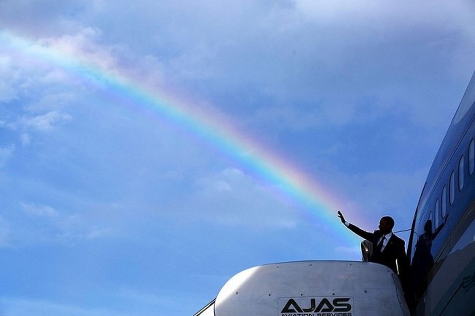 12 bức ảnh khó quên nhất trong nhiệm kỳ của ông Obama - 1 12 bức ảnh khó quên nhất trong nhiệm kỳ của ông Obama - 1