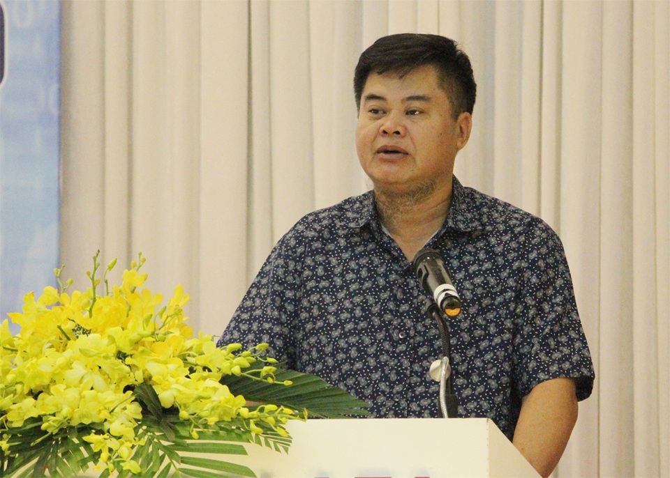 Báo chí cần tích cực tuyên truyền về công tác giảm nghèo - 3 Ông Ngô Trường Thi phát biểu tại Hội nghị.