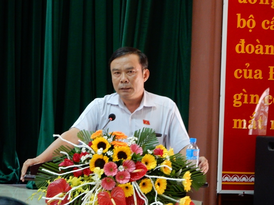 Cử tri Đà Nẵng: Vũ "Nhôm" là ai mà tác động nhiều đến thành phố như thế? - 3 Ông Nguyễn Bá Sơn – Phó Trưởng đoàn chuyên trách Đoàn đại biểu Quốc hội TP Đà Nẵng trả lời ý kiến của các cử tri