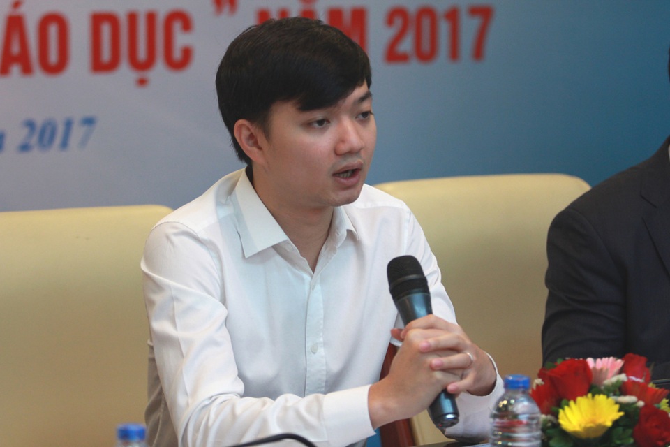 Tri Thức Trẻ Vì Giáo Dục: Tìm kiếm ý tưởng hay cho giáo dục - 2 Ông Nguyễn Minh Triết - ủy viên Ban Thường vụ, trưởng Ban Thanh niên trường học Trung ương Đoàn.