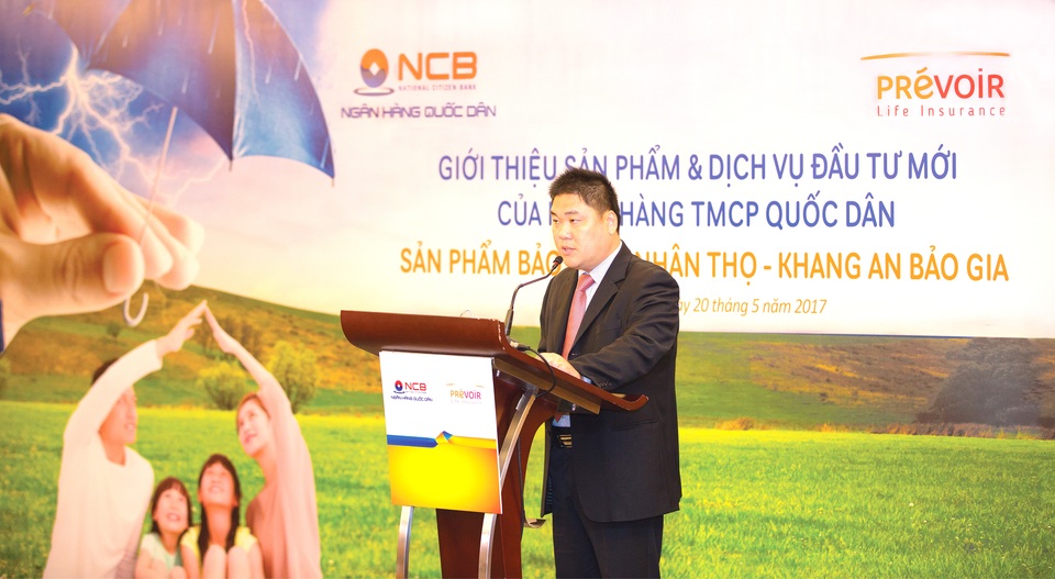 Prévoir Việt Nam và NCB ra mắt sản phẩm bảo hiểm nhân thọ Khang An Bảo Gia - 1
Ông Tạ Ngọc Đa – Phó Tổng Giám đốc của NCB.