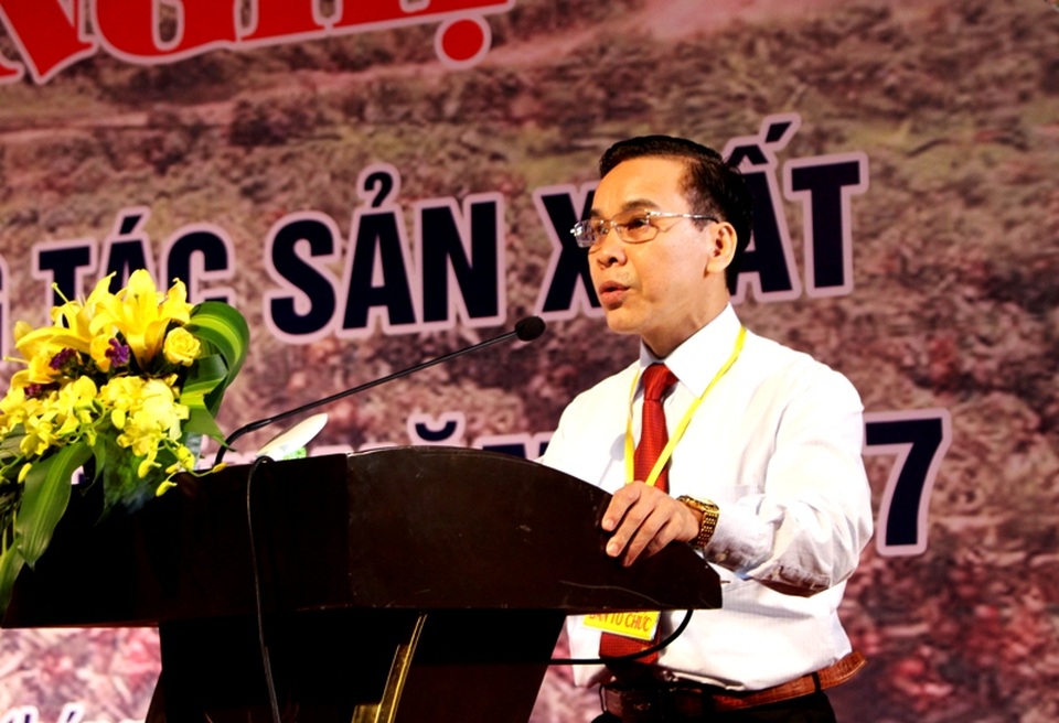 Hơn 1.000 hộ dân thu nhập trên trăm triệu đồng nhờ vụ vải thiều 2017 - 2 Ông Trần Quang Tấn, Giám đốc Sở Công thương tỉnh Bắc Giang: Cần đa dạng thị trường cho vải thiều, tránh tình trạng chỉ phụ thuộc vào một thị trường như trước đây.
