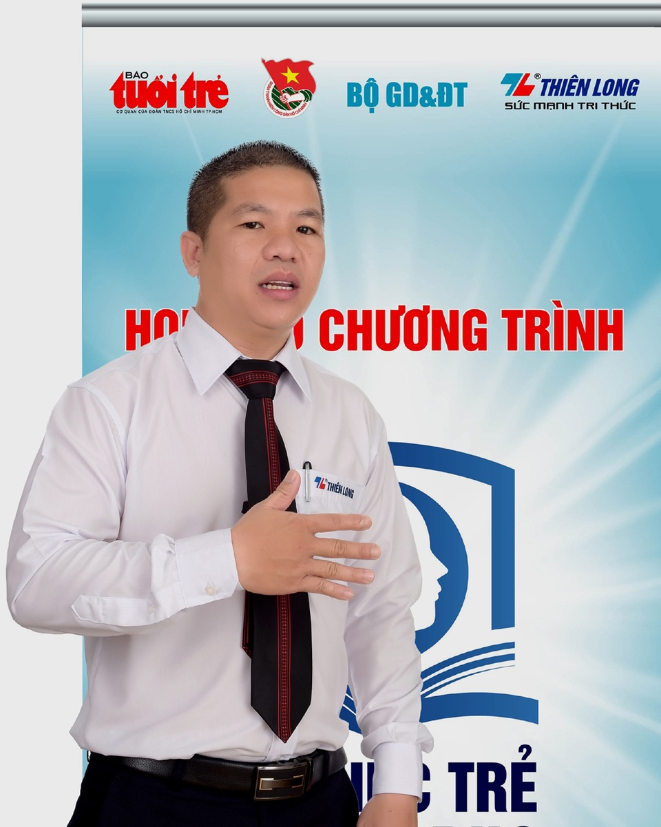Tri Thức Trẻ Vì Giáo Dục: Tìm kiếm ý tưởng hay cho giáo dục - 3 Ông Trịnh Văn Hào - Giám đốc Marketing Tập đoàn Thiên Long, Thành viên ban tổ chức chương trình.