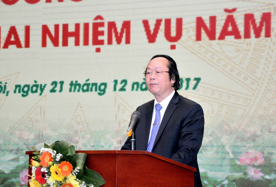 “Tập trung thanh tra các đối tượng có nguy cơ cao gây ô nhiễm môi trường” - 1 Thứ trưởng Bộ Tài nguyên và Môi trường Võ Tuấn Nhân.