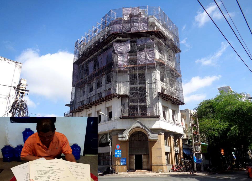 Thi hành án loay hoay tìm phương án chia tiền, người dân "lãnh đủ"! - 2 Công trình khách sạn Tân Đào Viên mà ông Kiên nhận làm trang trí nội thất vào năm 1999 sau đó không được đối tác thanh toán khiến gia đình ông lâm vào cảnh khốn cùng.