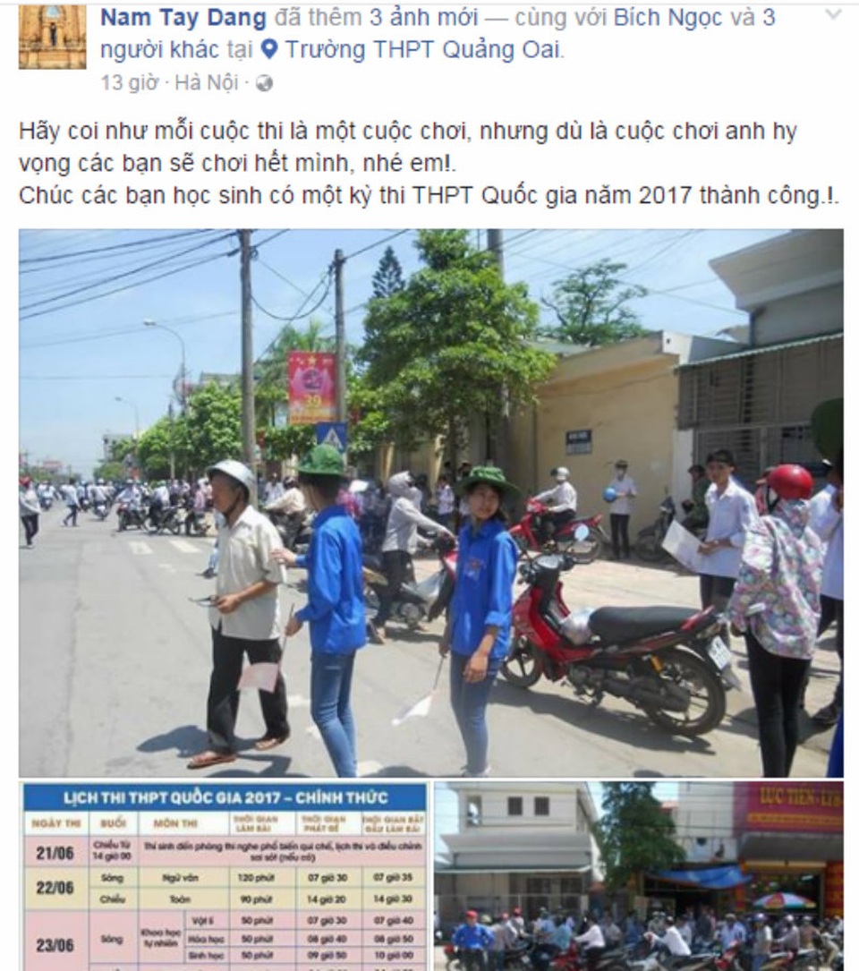 Cộng đồng mạng rần rần chúc các sĩ tử "9x đời cuối" thi tốt - 9 Cộng đồng mạng rần rần chúc các sĩ tử "9x đời cuối" thi tốt - 9