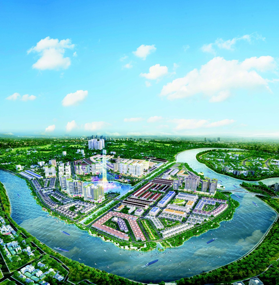 Bất động sản hạng sang có đang lỗi nhịp? - 1 Khu đô thị Vạn Phúc, một trong những dự án hiếm hoi đáp ứng được tiêu chuẩn khắt khe của bất động sản ven sông cao cấp.