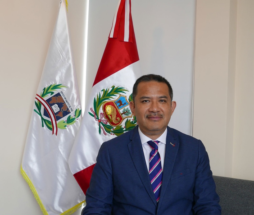 
Đại biện Đại sứ quán Peru tại Việt Nam, ông Luis Tsuboyama
