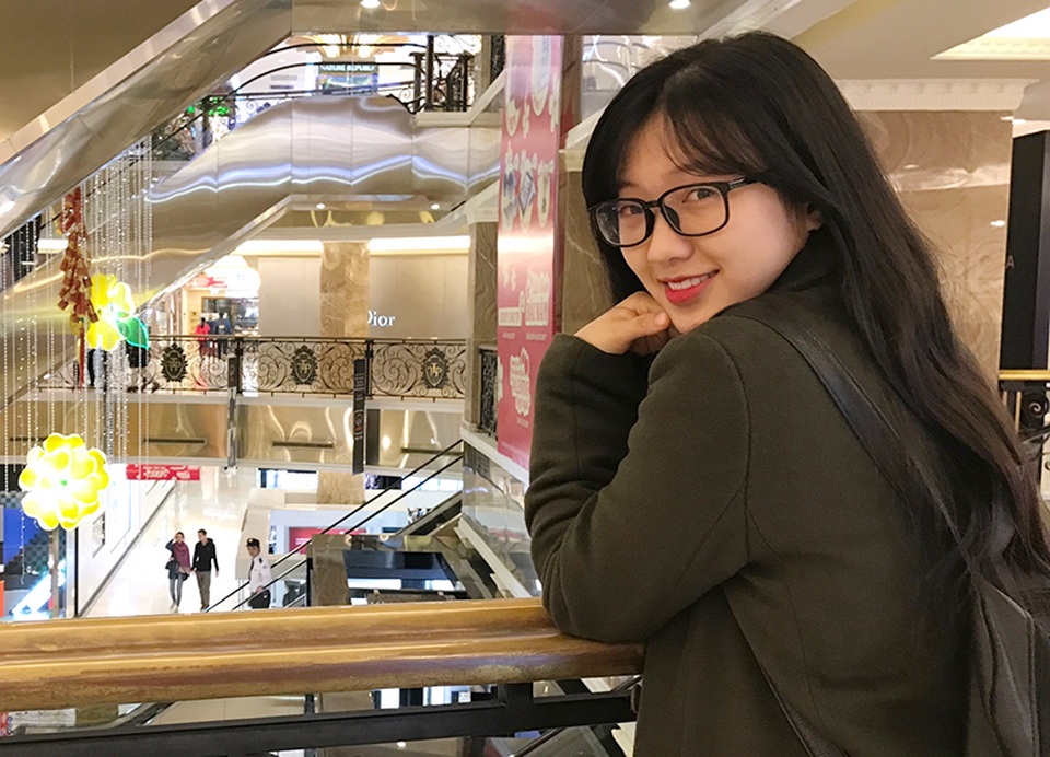 Nữ sinh 19 tuổi chuẩn “con nhà người ta”: vừa đẹp, vừa giỏi, vừa duyên - 4 Nhiều người nói đùa Mỹ là con nhà người ta trong truyền thuyết