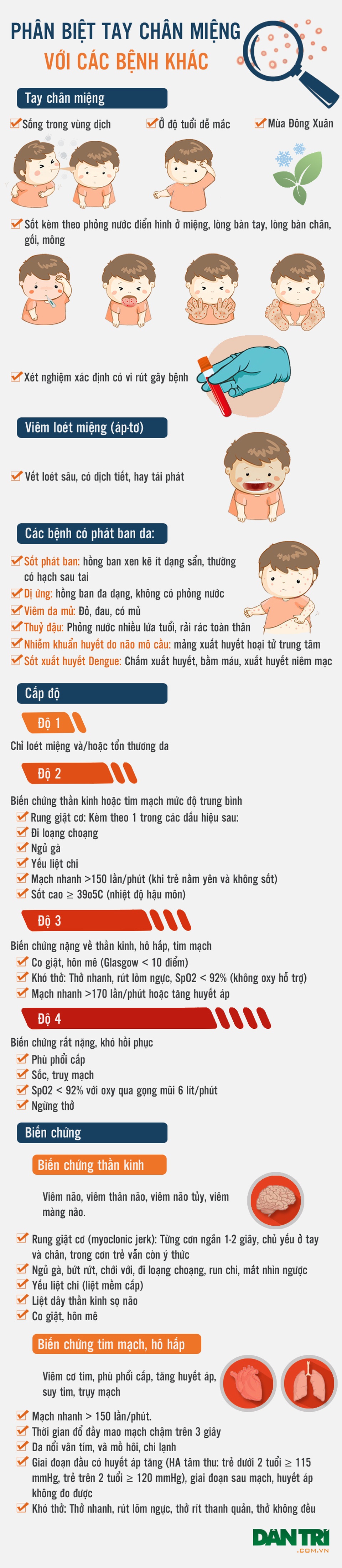 Inforgraphic: Dễ nhầm lẫn tay chân miệng với các bệnh khác - 1 Inforgraphic: Dễ nhầm lẫn tay chân miệng với các bệnh khác - 1