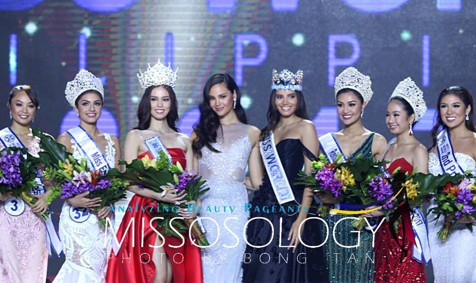 Nhan sắc quyến rũ của tân hoa hậu thế giới Philippines - 4
Tân hoa hậu Laura Victoria Lehmann chụp ảnh cùng Hoa hậu Philipppines năm 2016, Hoa hậu Thế giới 2016 và các người đẹp nằm trong Top 5 của cuộc thi năm nay.