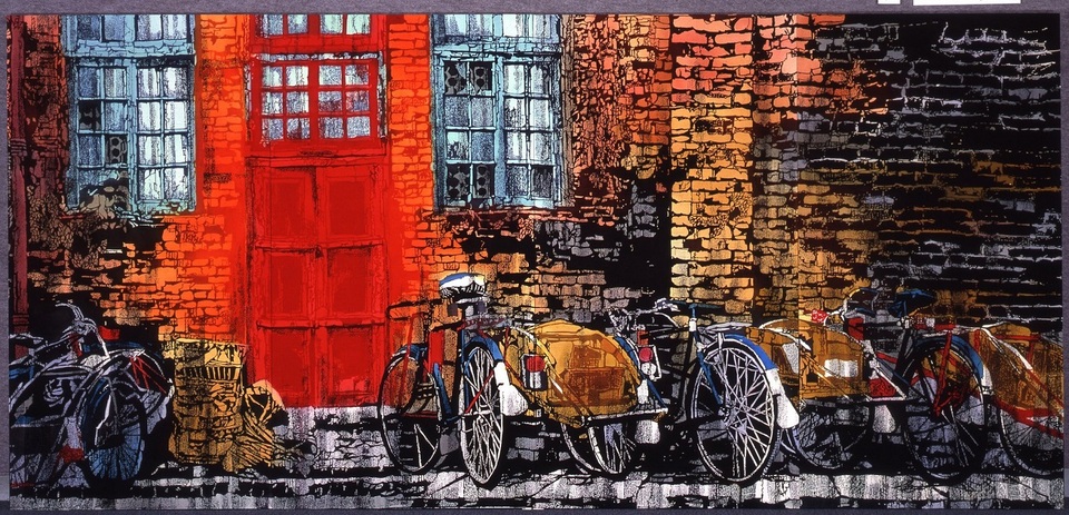 Triển lãm tranh nhuộm độc đáo của họa sĩ người Nhật tại Đà Nẵng - 3